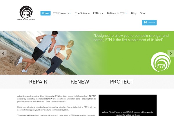 Whitelight theme site design template sample