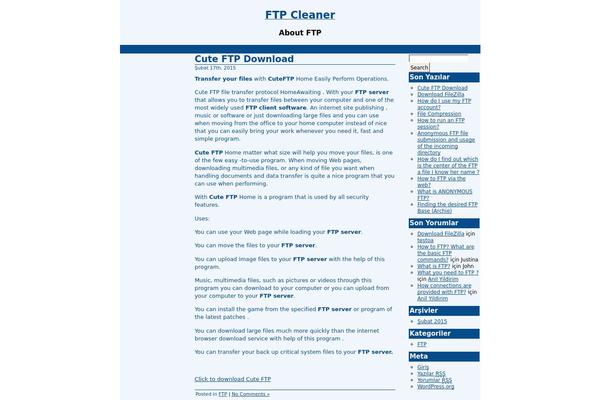 Bluesense theme site design template sample