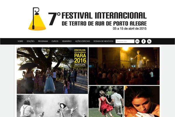Festival theme site design template sample