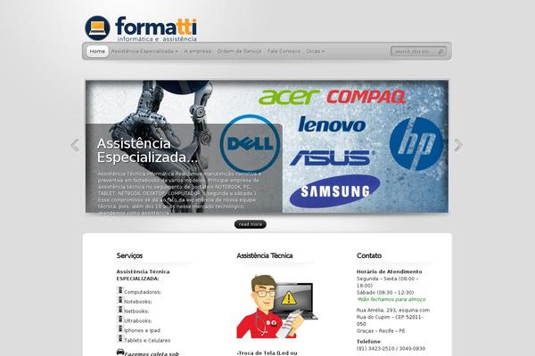 TheProfessional theme site design template sample