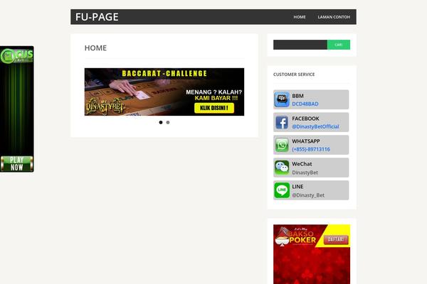 fu-page.com site used MH Cicero lite