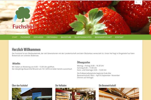 Natural theme site design template sample