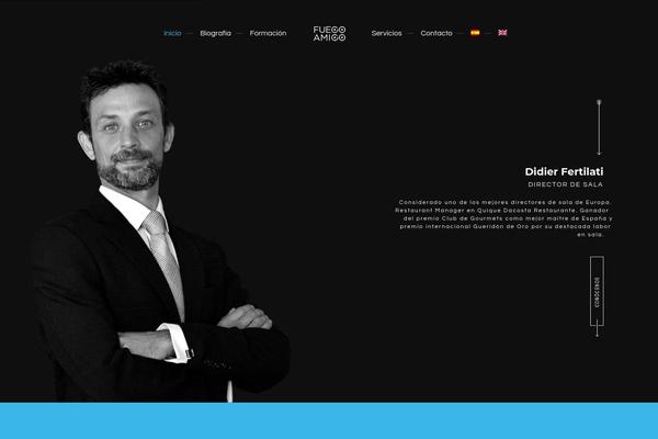 Artista theme site design template sample