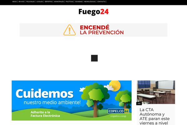Site using Super Socializer plugin