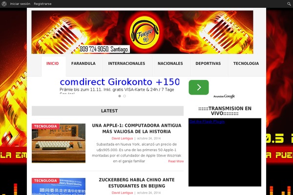 Point theme site design template sample