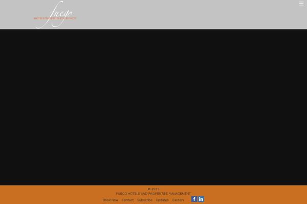 Aperture theme site design template sample