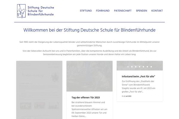 Dendrite theme site design template sample