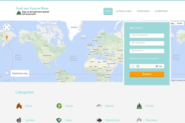 Business Finder theme site design template sample
