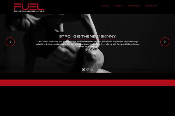 Straight theme site design template sample