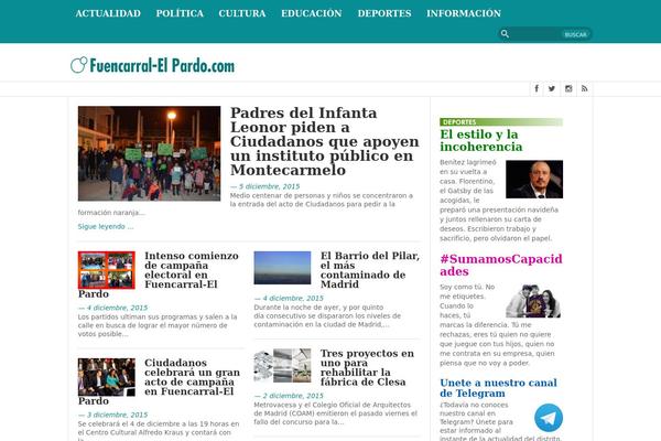 fuencarralelpardo.com site used Newspaper_prov