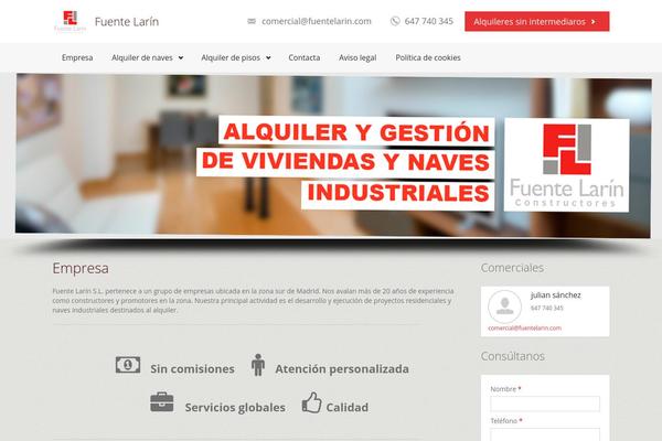 Realia theme site design template sample