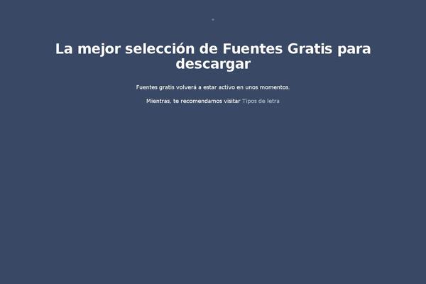 Site using Maintenance Mode plugin