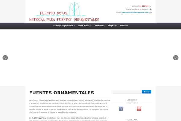 fuentesnovas.com site used Valencia