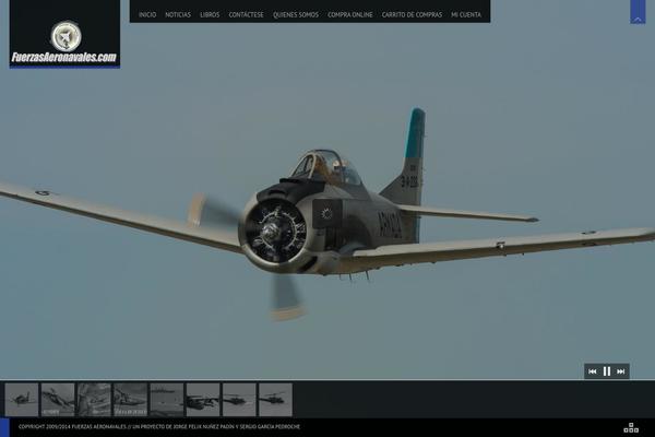 fuerzasaeronavales.com site used Invictus_3.0.32