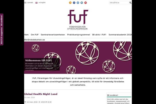 Site using Smooth Scroll Up plugin