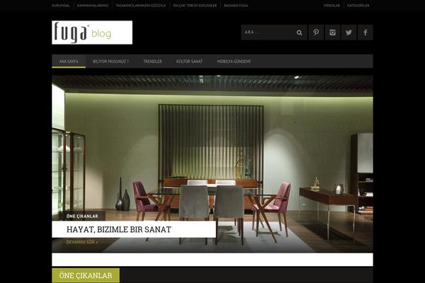BUCKET theme site design template sample