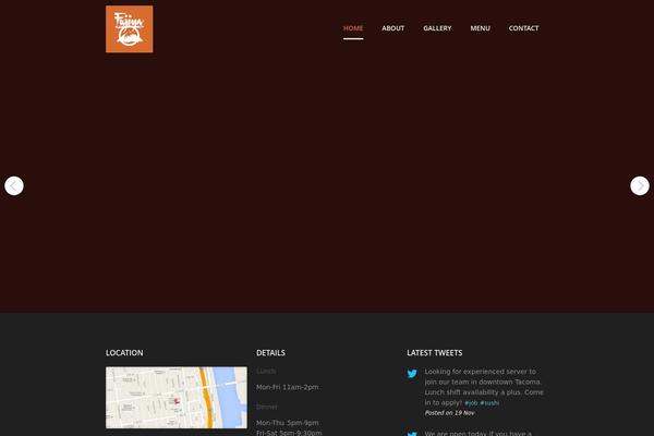 Axioma theme site design template sample