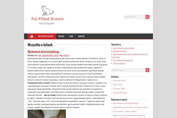 MineZine theme site design template sample