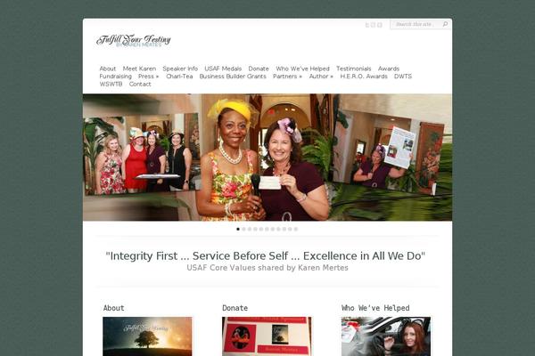 Chameleon theme site design template sample