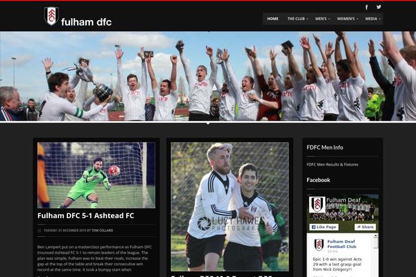 fulhamdfc.com site used Kallyas