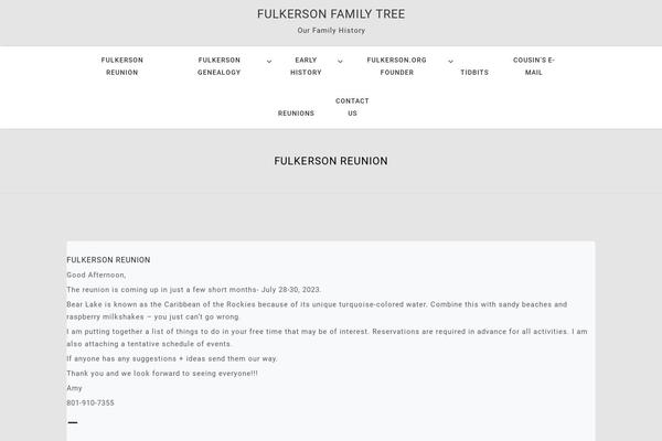 Padma theme site design template sample