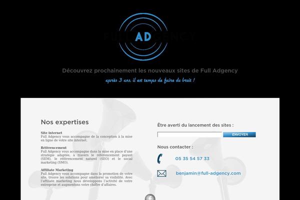 full-adgency.com site used Super-agency