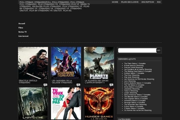 Site using Organize Series plugin