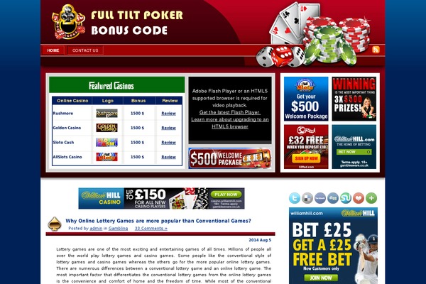 full-tilt-poker-bonus-code.com site used Wpg136