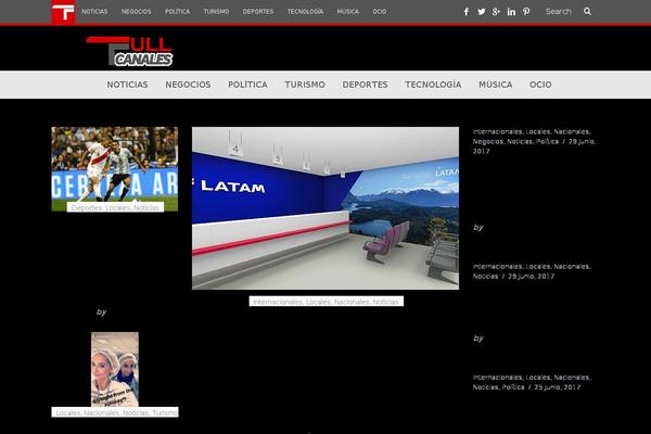 Simplemag theme site design template sample