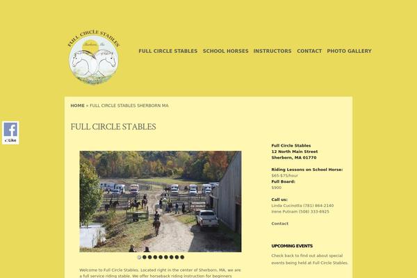 Flexible theme site design template sample