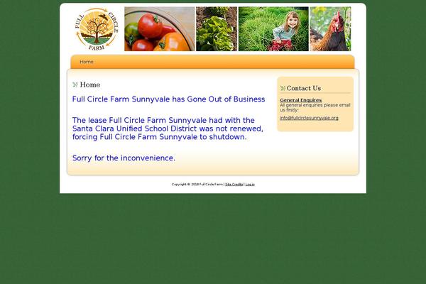 Fullcircle theme site design template sample