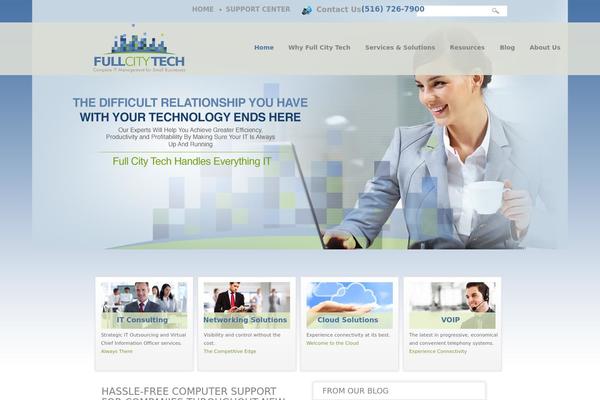 Core theme site design template sample