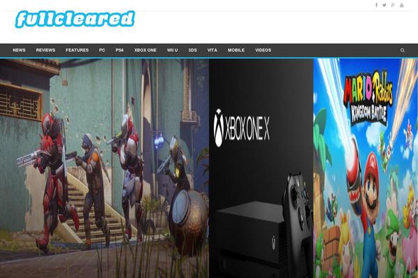 Newsgamer theme site design template sample