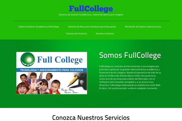 fullcollege.cl site used Themealley.business.pro