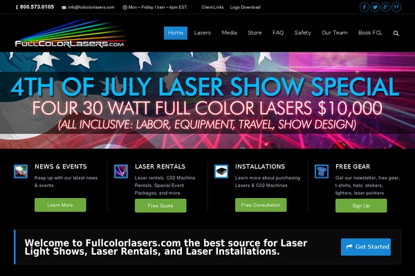 Site using Code Embed plugin