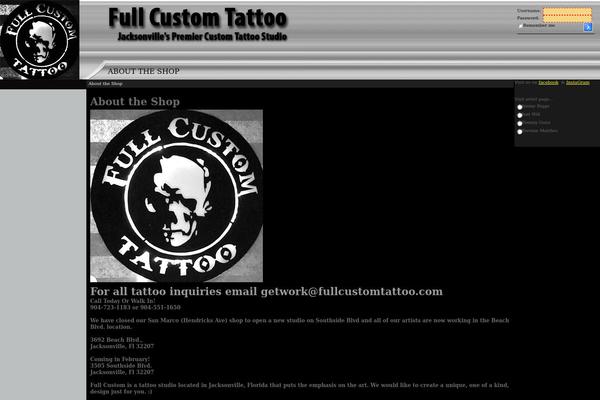 fullcustomtattoo.com site used Picture Perfect