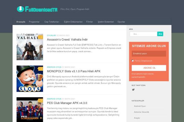 Site using WP Subscribe plugin