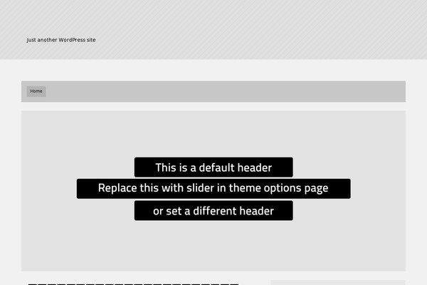 Spartan theme site design template sample