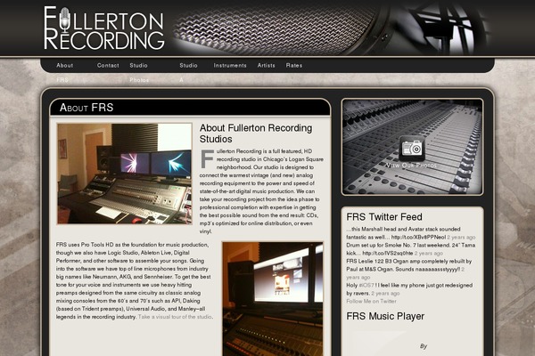 fullertonrecording.com site used Fullerton