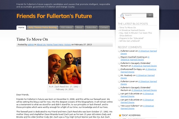 Fusion theme site design template sample