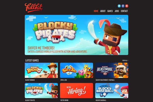 fullfat_black_1 theme websites examples