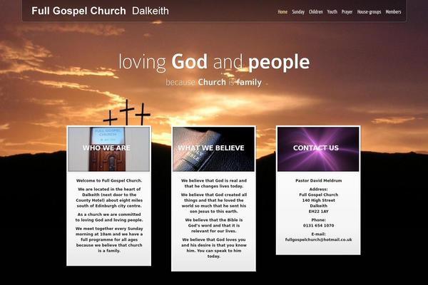 InStyle theme site design template sample