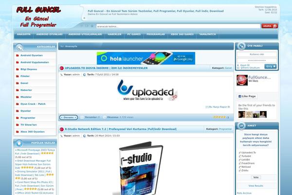fullguncel.com site used Gangsky