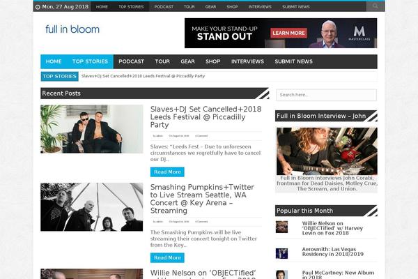 BresponZive Pro theme site design template sample