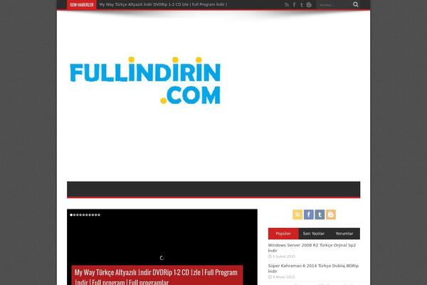 Bloggie theme site design template sample