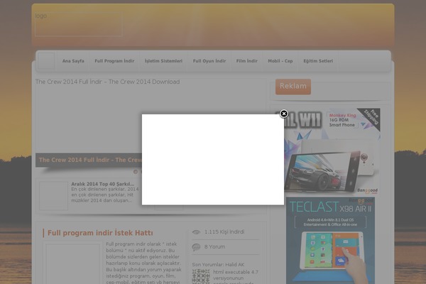 NanoMag theme site design template sample