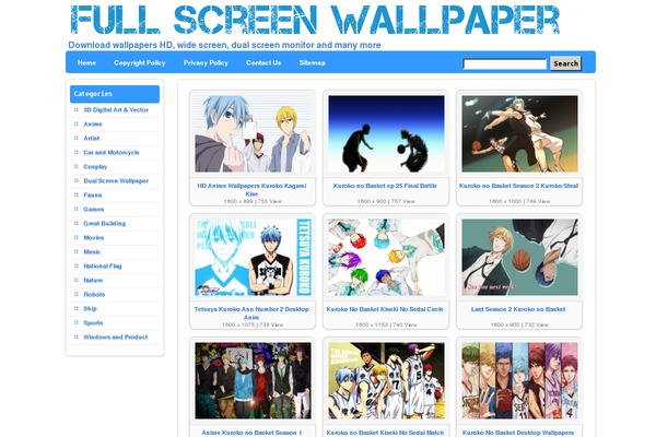 fullscreen-wallpaper.com site used Cp