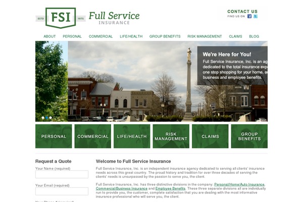 Fsi theme site design template sample