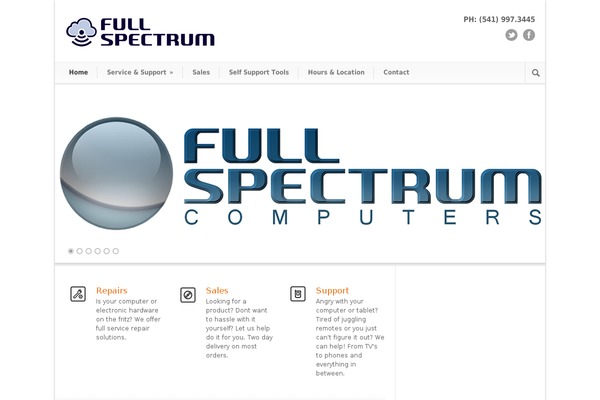 Modernize theme site design template sample