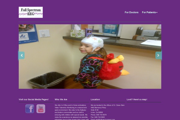 Photoria theme site design template sample